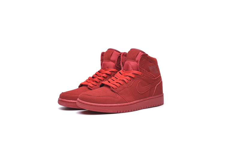 New Air Jordan 1 Sky All Red GS Shoes - Click Image to Close